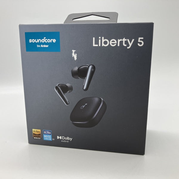 Anker soundcore Liberty 5 Black1 中古 Anker 【中古】Soundcore Liberty 5 ミッドナイトブラック【A3957N11