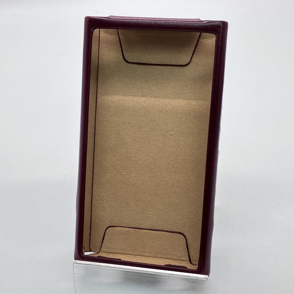 【中古】NW-ZX700シリーズ用 オープンタイプレザーケース ワインレッド【CP-NWZX700LCO/WR】【日本橋】