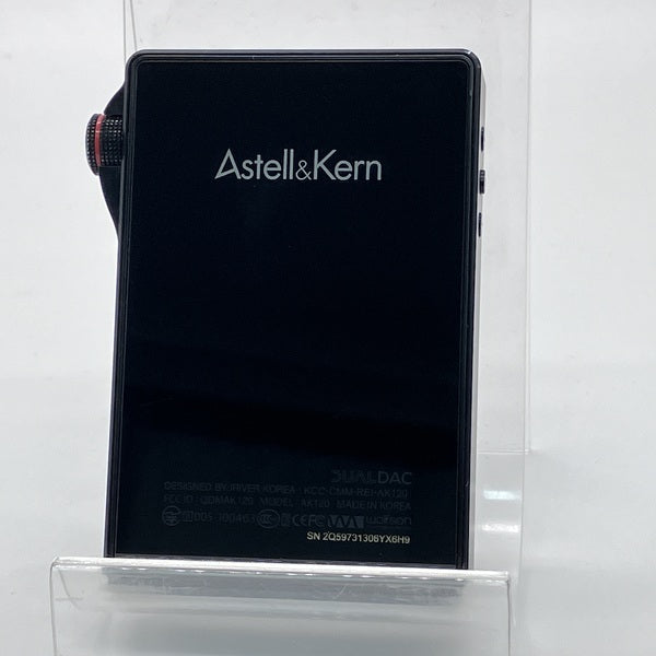 Astell&Kern AK120 64GB BLACK 純正ケース3種付 Astell&Kern 【中古】AK120 64GB ソリッドブラック【秋葉原】 – e