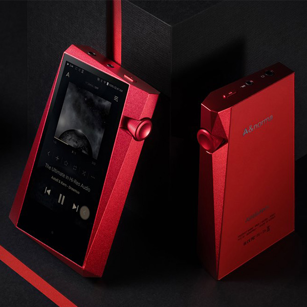 Astell&Kern SR25 norma carmine red アクセ付