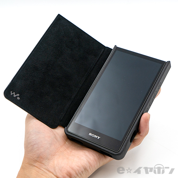 最大92%OFFクーポン ソニー SONY NW-ZX707専用レザーケース ブラック ...