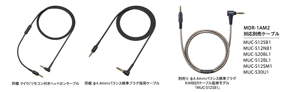 大阪のショップ SONY (MDR-1AM2付属4.4mmバランスケーブル付) MDR−1 ヘッドフォン