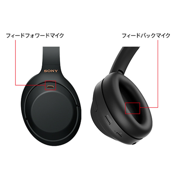 SONY ソニー WH-1000XM4【～2024/1/16まで！キャッシュバックキャンペーン！】 ブラック / e☆イヤホン