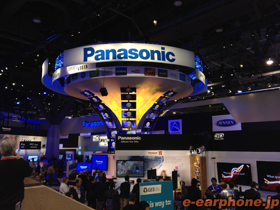 【CES 2012】Panasonic：HTX7海外モデル展示